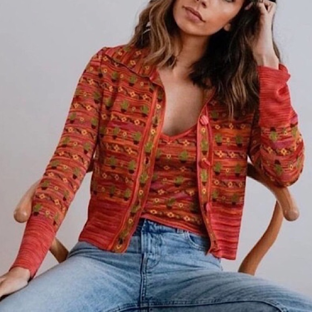 ZARA CACTUS CARDIGAN